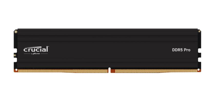Crucial Pro 32GB (1x32GB) DDR5 UDIMM 6000MHz CL40 Black Heat Spreader Overclocking Support Intel XMP AMD Ryzen Desktop PC Gaming Memory Crucial Pro 32GB (1x32GB) DDR5 UDIMM 6000MHz CL40 Black Heat Spreader Overclocking Support Intel XMP AMD Ryzen Desktop PC Gaming Memory